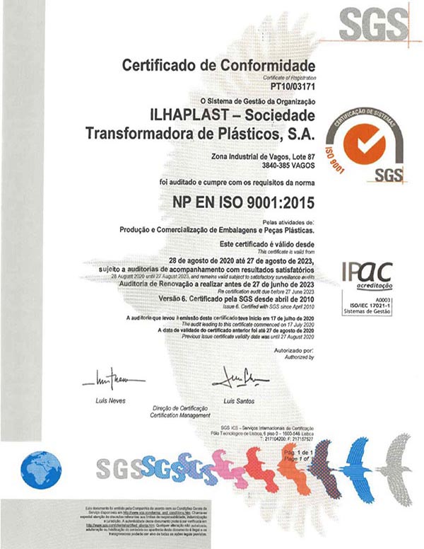 NP EN ISO 9001:2015